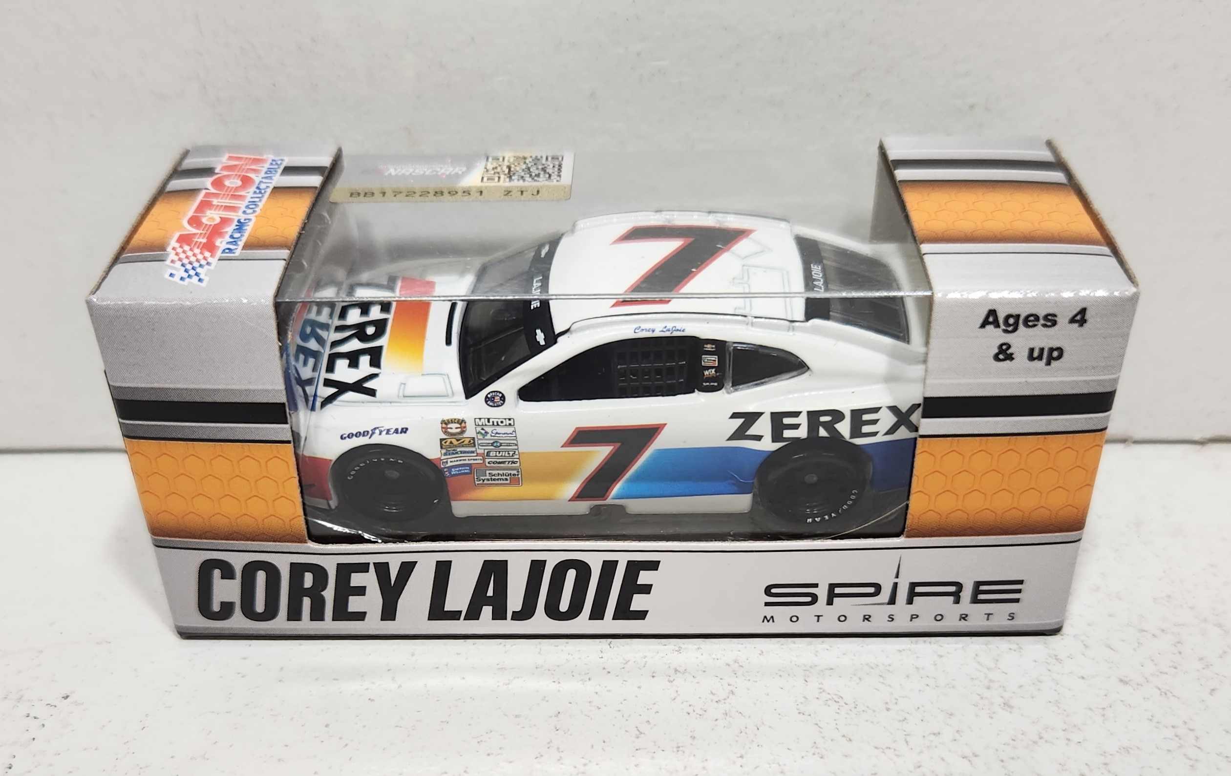 2021 Corey Lajoie 1/64th Zerex "Darlington Throwback" Camaro