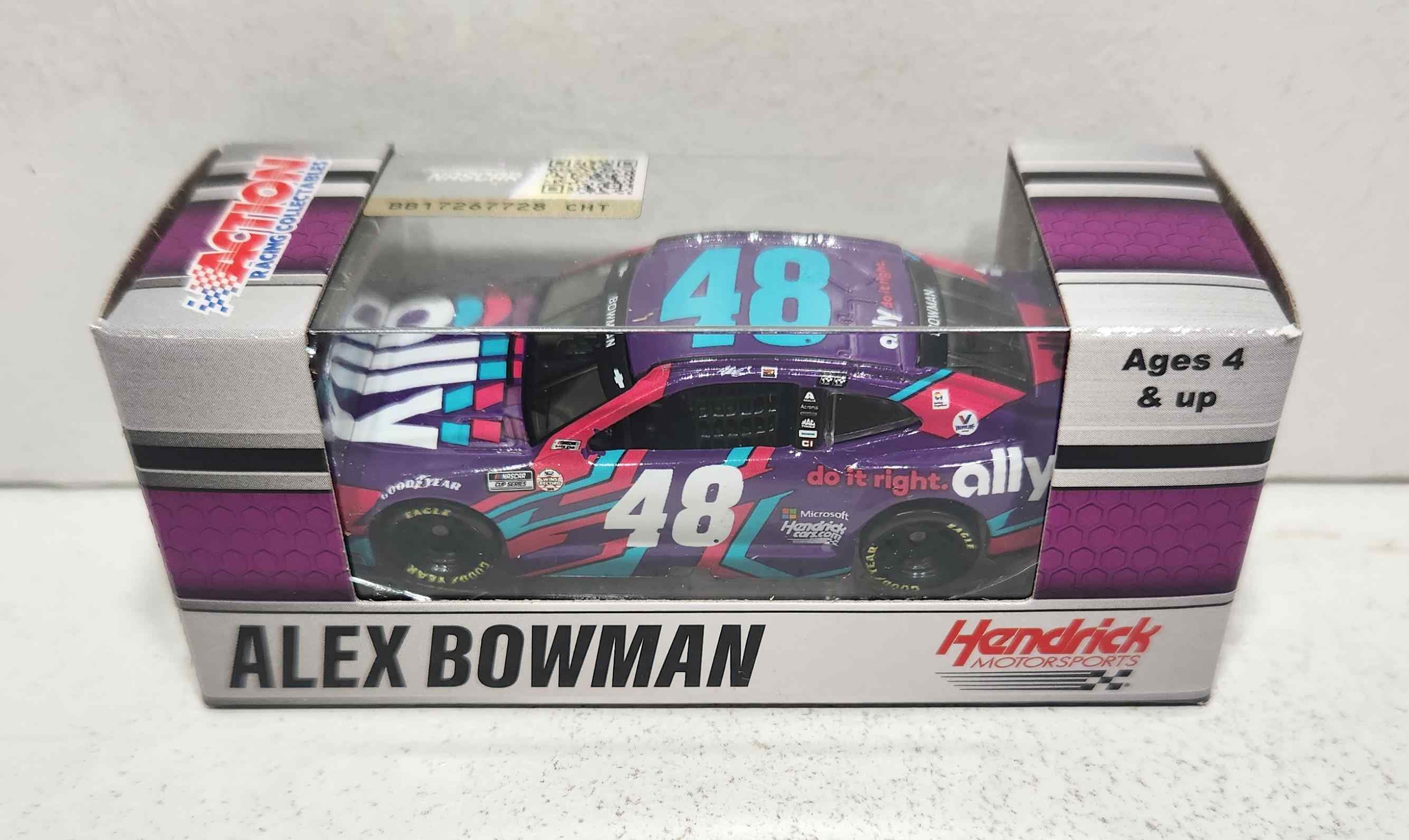 2021 Alex Bowman 1/64th ally "Fan Design Neon Lights" Camaro