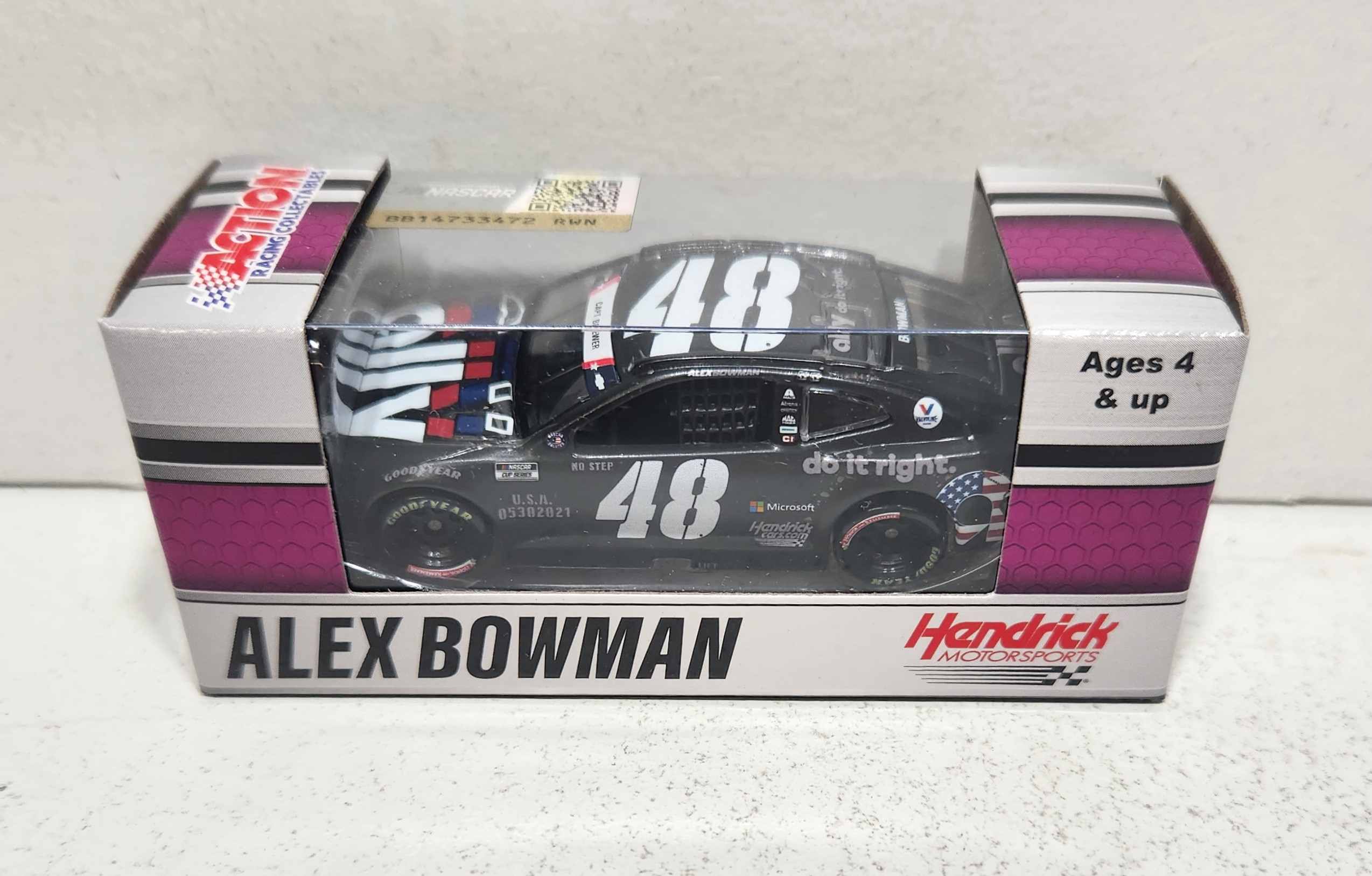 2021 Alex Bowman 1/64th ally "Salutes" Camaro