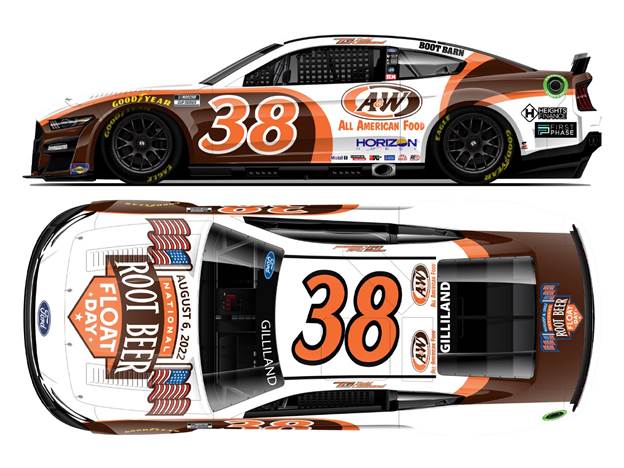 2022 Todd Gilliland 1/64th A&W Restaurants "Next Gen" Mustang