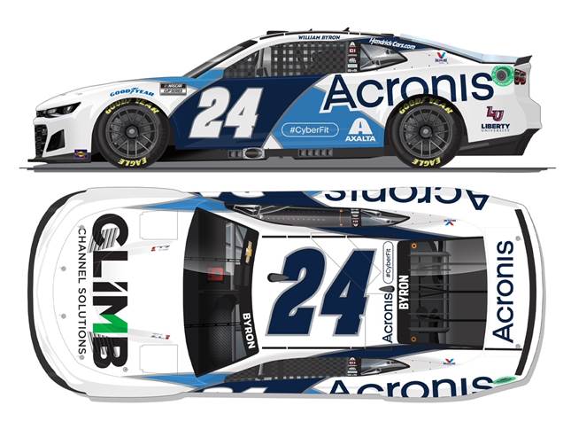 2022 William Byron 1/64th Acronis car