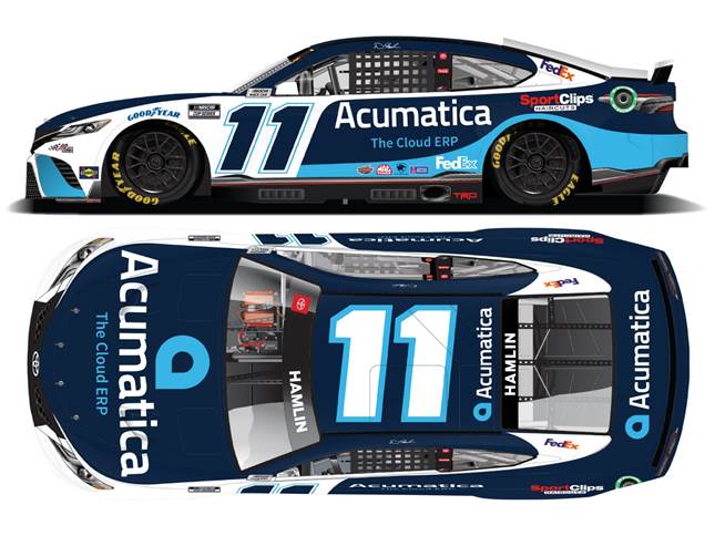 2022 Denny Hamlin 1/64th Acumatica "Next Gen" car