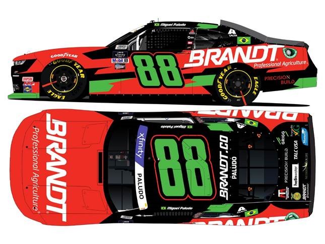 2022 Miguel Paludo 1/64th Brandt "Xfinity Series" car