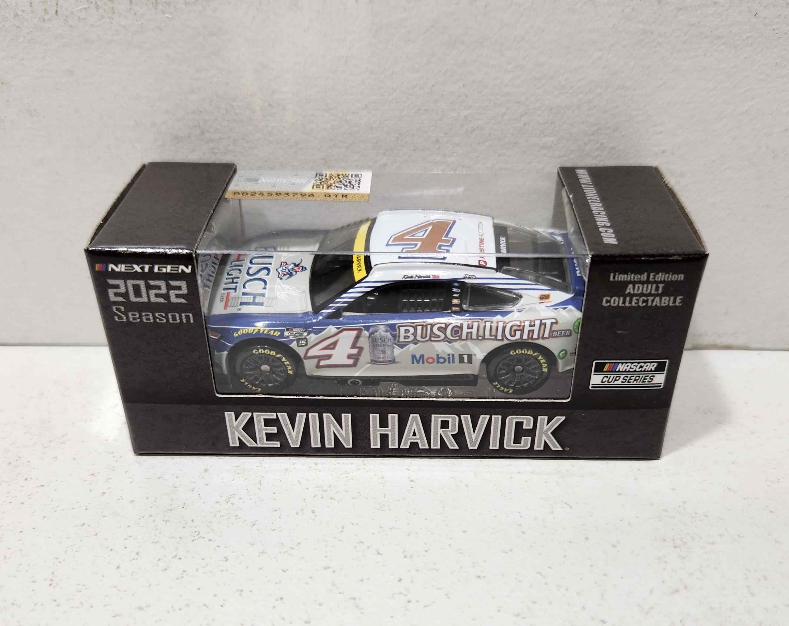 2022 Kevin Harvick 1/64th Busch Light "Retro""Next Gen" Mustang