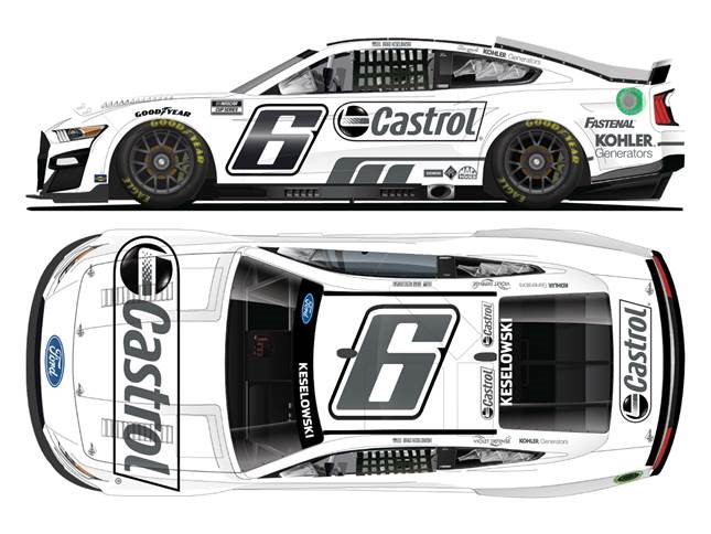 2022 Brad Keselowski 1/64th Castrol Sustainability car