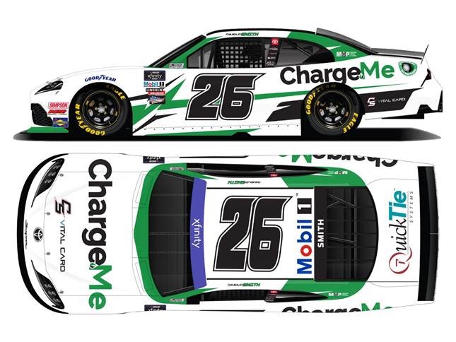 2022 Chandler Smith 1/64th Charge Me "Xfinity Series" car