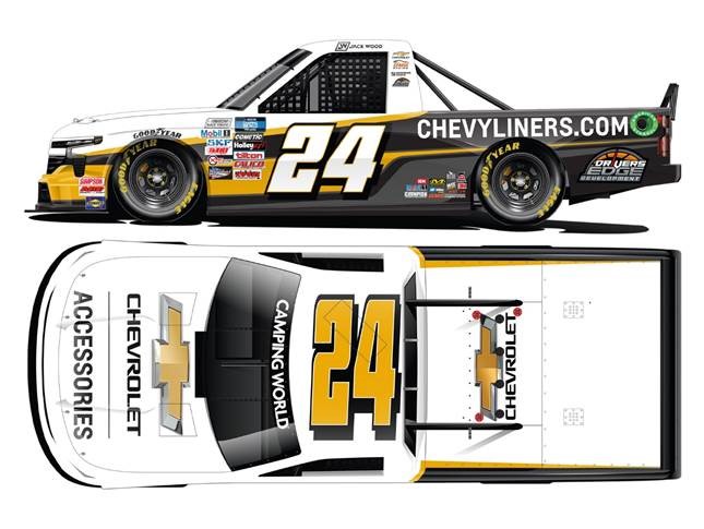 2022 Jack Wood 1/64th ChevyLiners.com truck