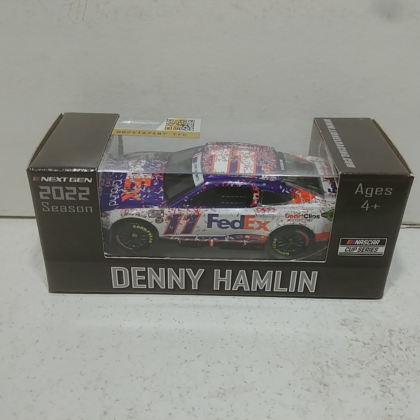 2022 Denny Hamlin 1/64th Fed Ex Express "Charlotte 600 Win""Next Gen" Camry