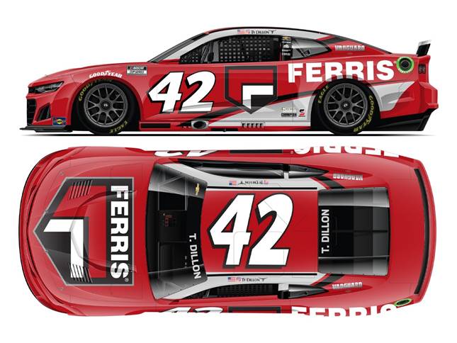 2022 Ty Dillon 1/64th Ferris "Next Gen" car