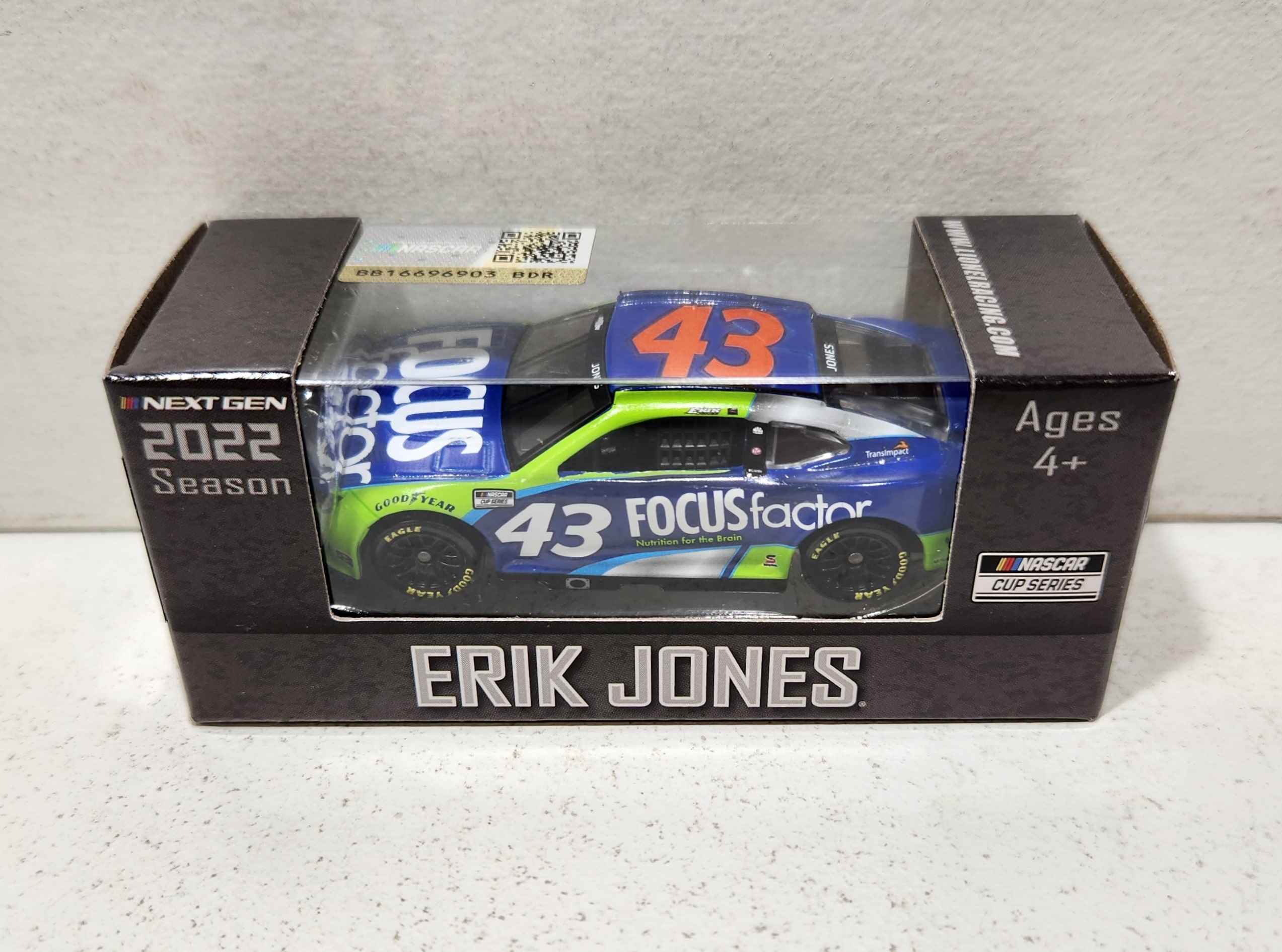 2022 Erik Jones 1/64th Focus Factor "Next Gen" Camaro