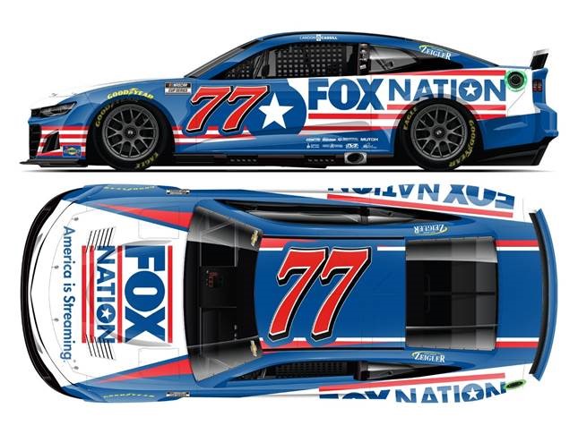2022 Landon Cassell 1/64th Fox Nation car