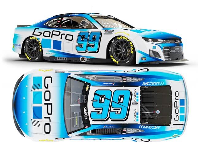 2022 Daniel Suarez 1/64th GoPro  "Next Gen" car