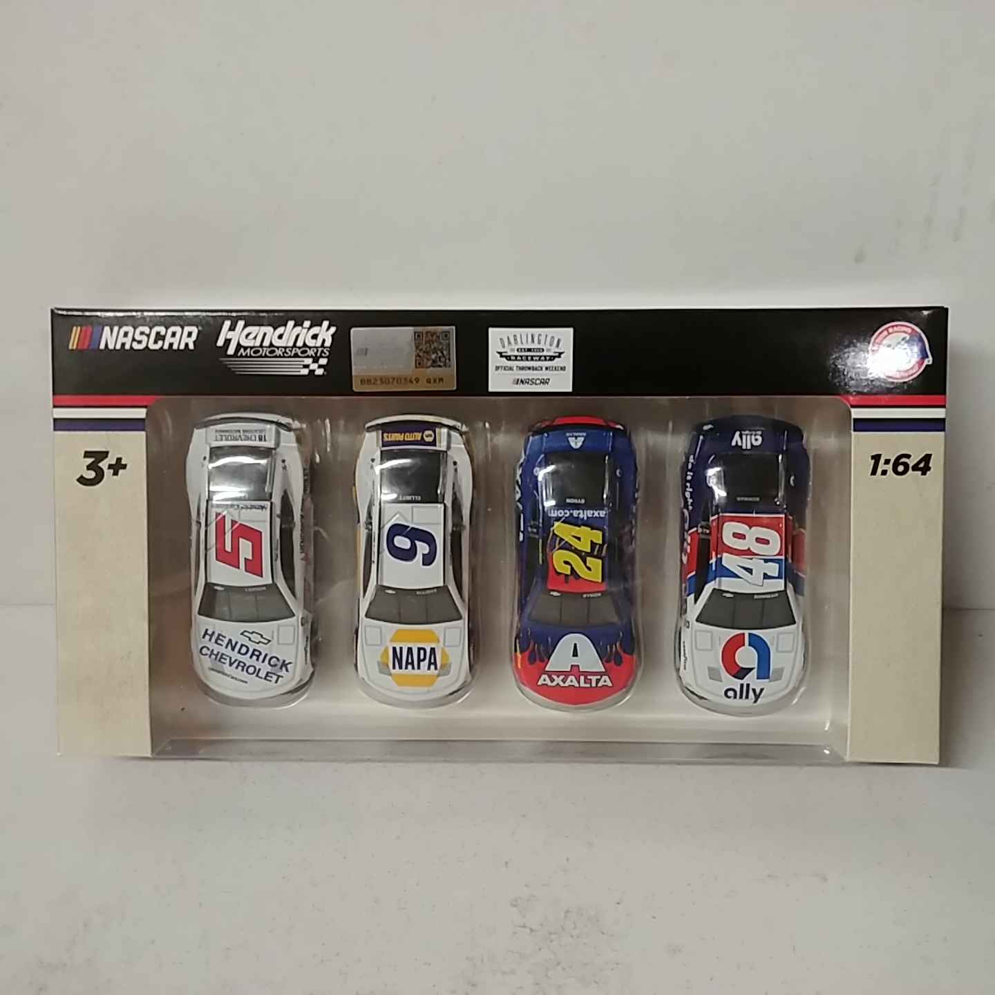 2022 Hendrick 1/64th Darlington Throwback Set