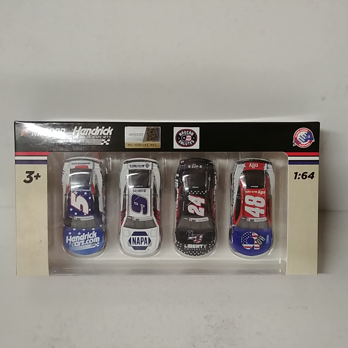 2022 Hendrick 1/64th Patriotic Salutes Set