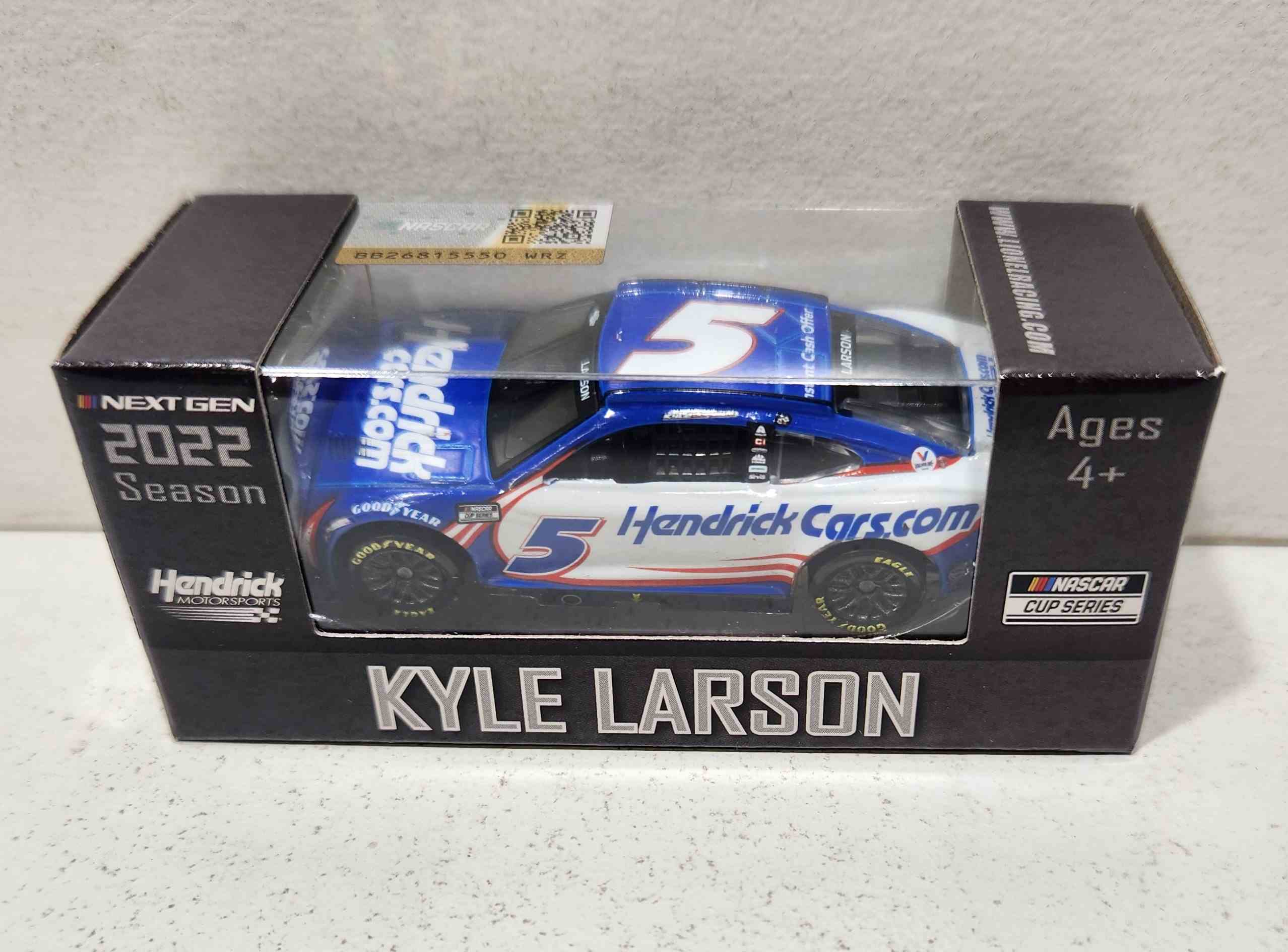 2022 Kyle Larson 1/64th HendrickCars.com "Watkins Glen Win" "Next Gen" Camaro