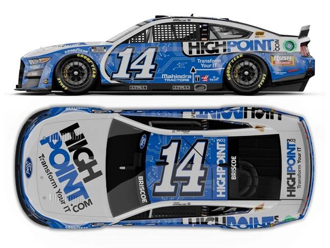 2022 Chase Briscoe 1/64th HighPoint "Next Gen" car