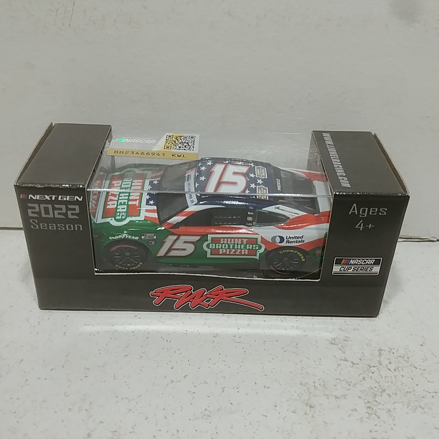 2022 Ryan Preece 1/64th Hunt Bros Pizza "Patriotic""Next Gen" Mustang