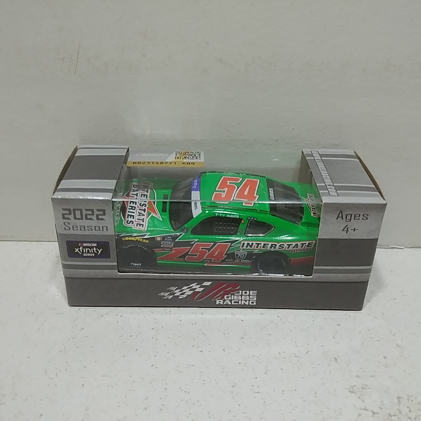 2022 Ty Gibbs 1/64th Interstate Batteries "Darlington Throwback""Xfinity Series" Supra