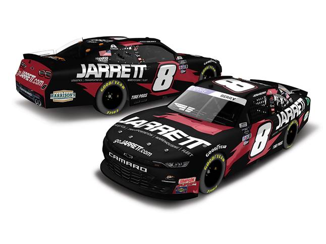 2022 Josh Berry 1/64th Jarrett Industries "Xfinity Series" car