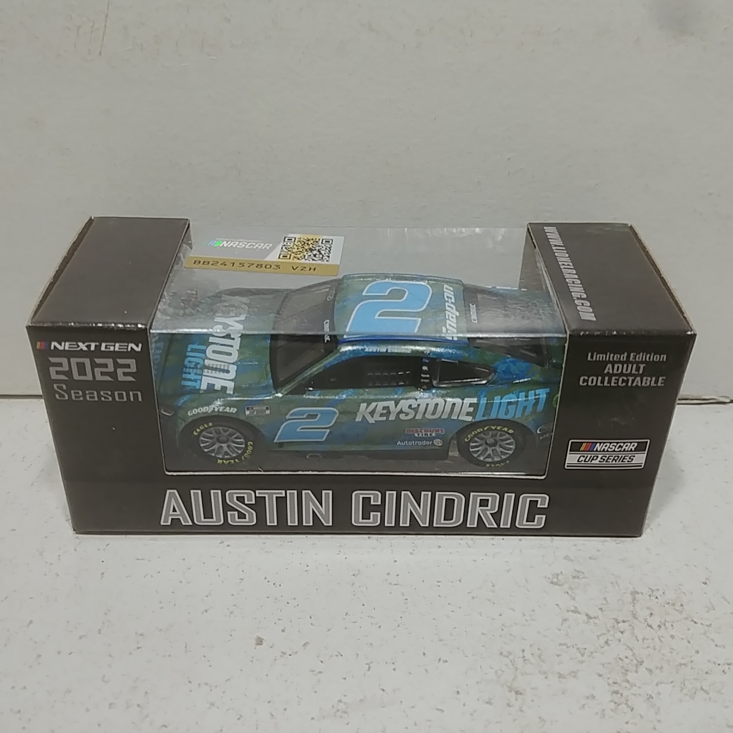 2022 Austin Cindric 1/64th Keystone Light "Next Gen" Mustang