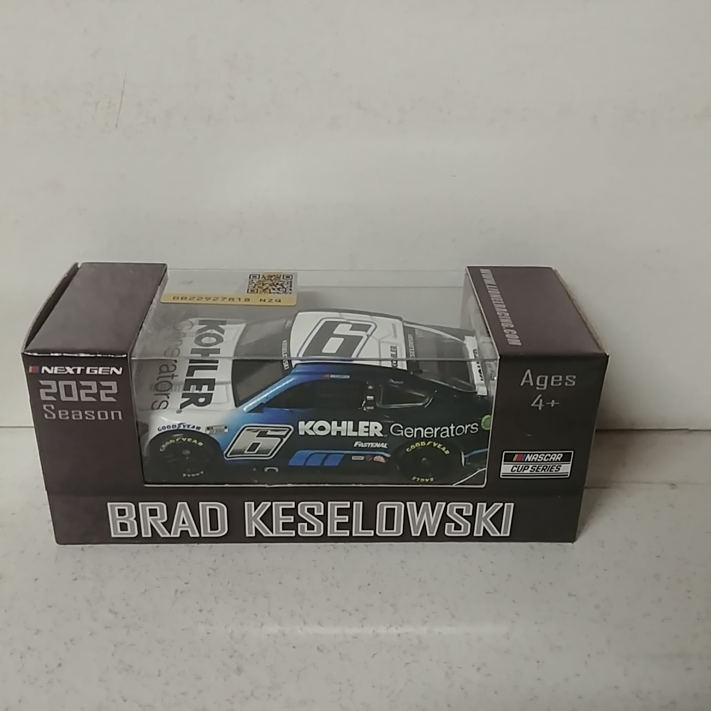 2022 Brad Keselowski 1/64th Kohler Generators "Next Gen" Mustang