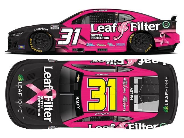 2022 Justin Haley 1/64th LeafFilter "Pink""Next Gen" Camaro