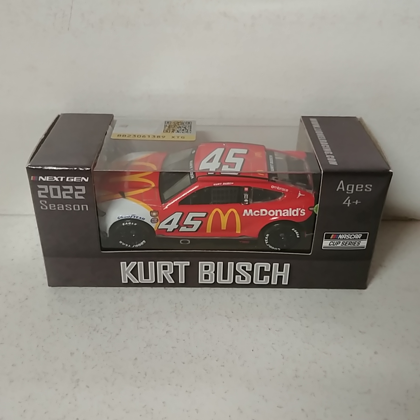 2022 Kurt Busch 1/64th McDonald's "Darlington Throwback""Next Gen" Camry