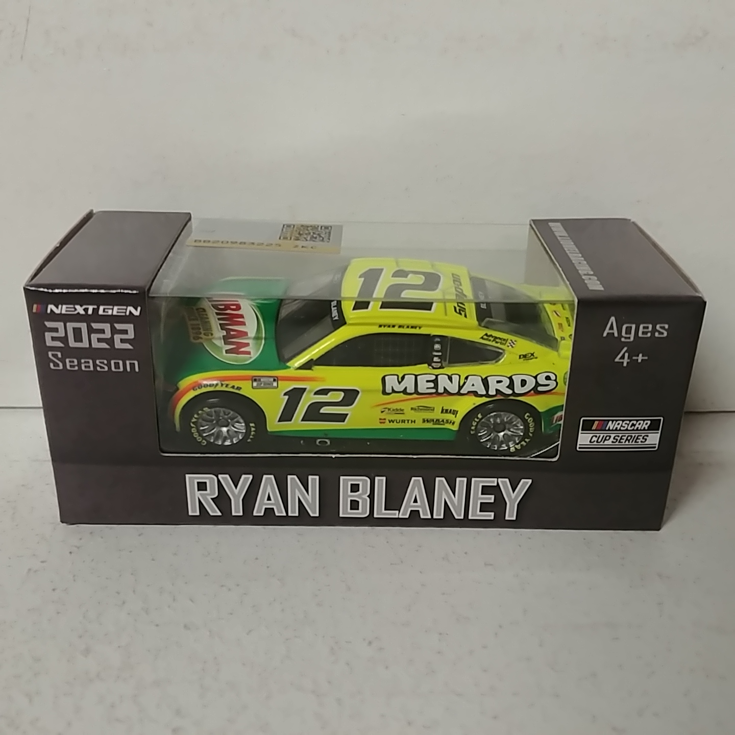 2022 Ryan Blaney 1/64th Menards/Libman "Next Gen" Mustang