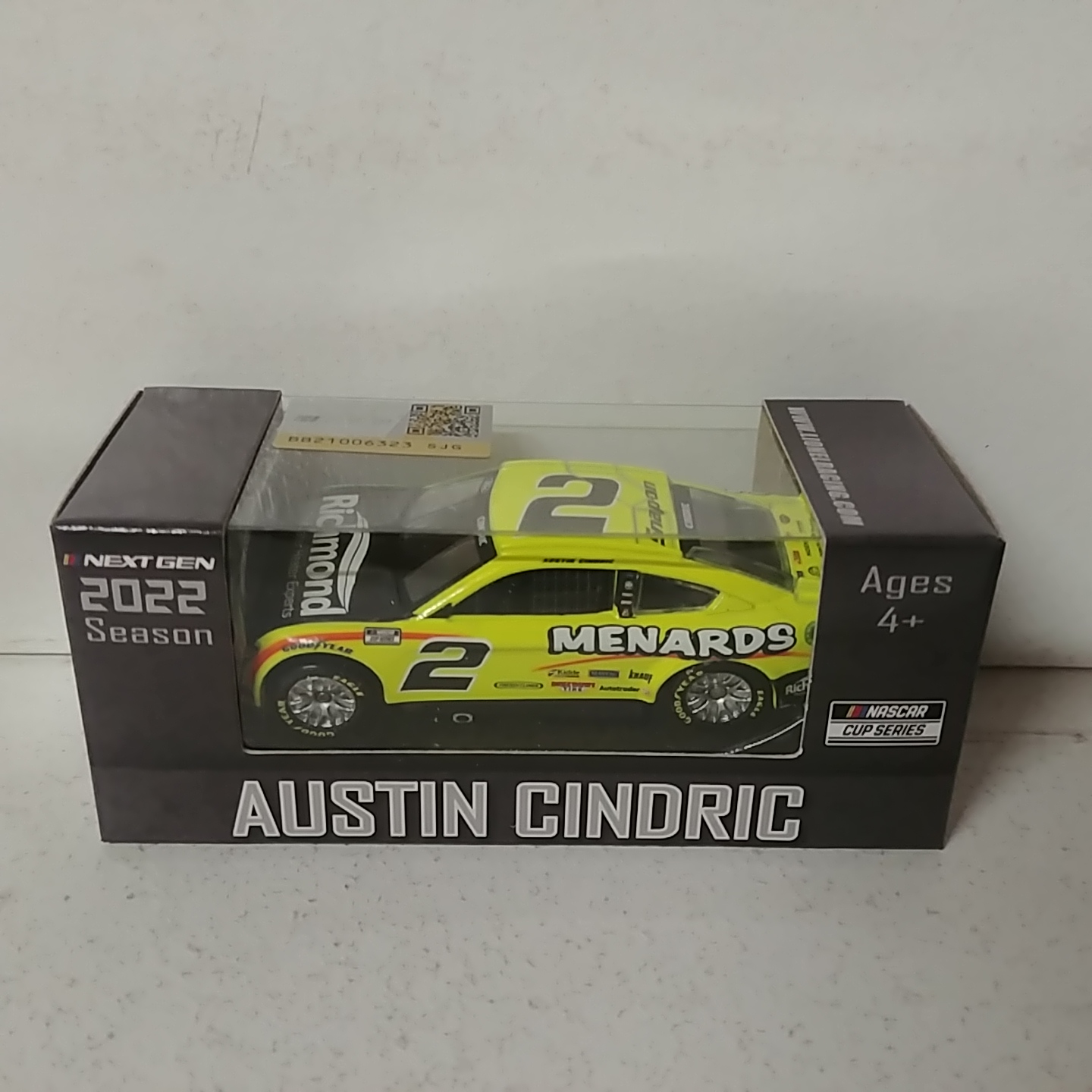 2022 Austin Cindric 1/64th Menards/Richmond "Next Gen" Mustang