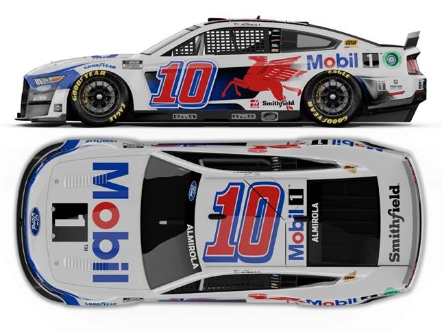 2022 Aric Almirola 1/64th Mobil1 "Next Gen" car