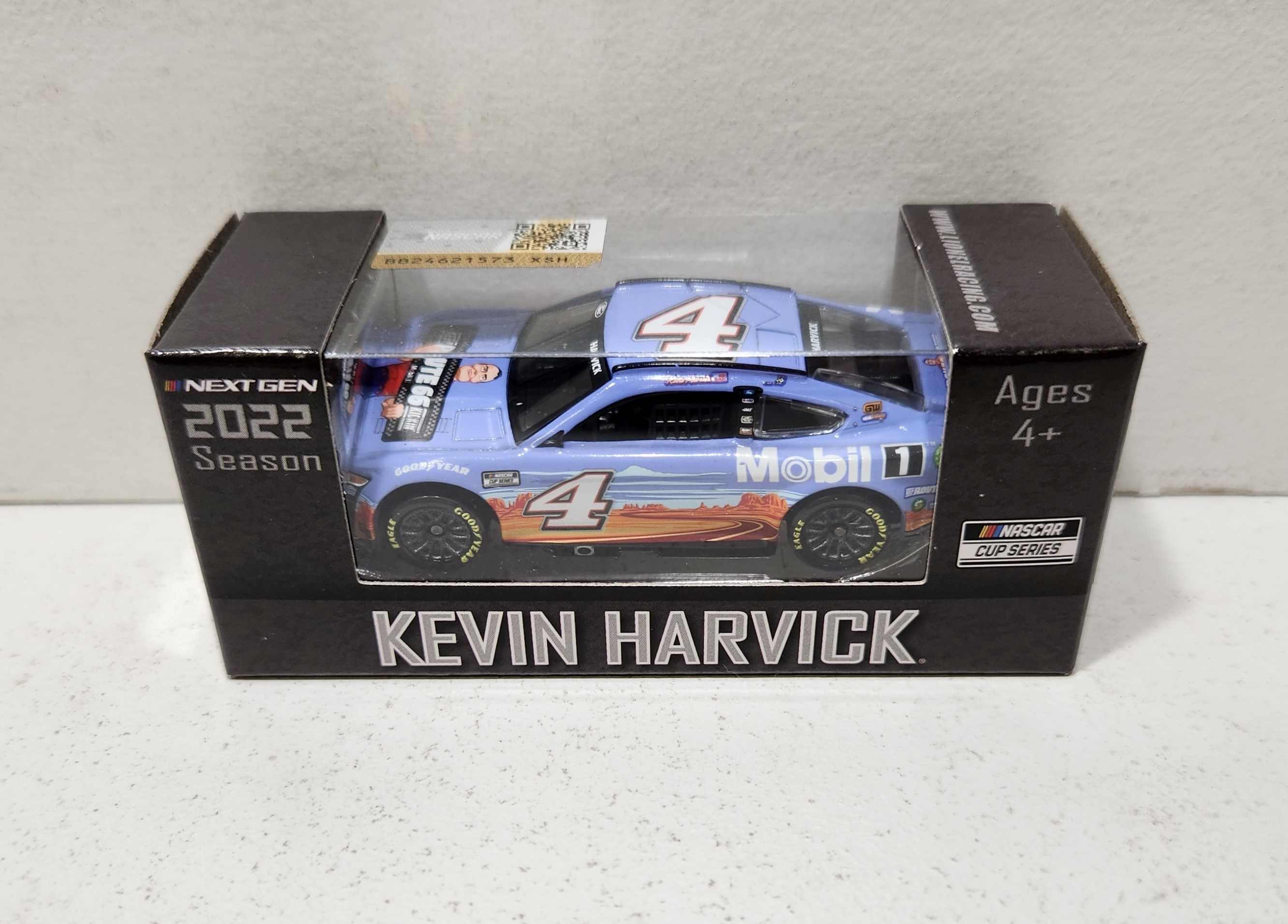 2022 Kevin Harvick 1/64th Mobil1 "Route 66""Next Gen" Mustang