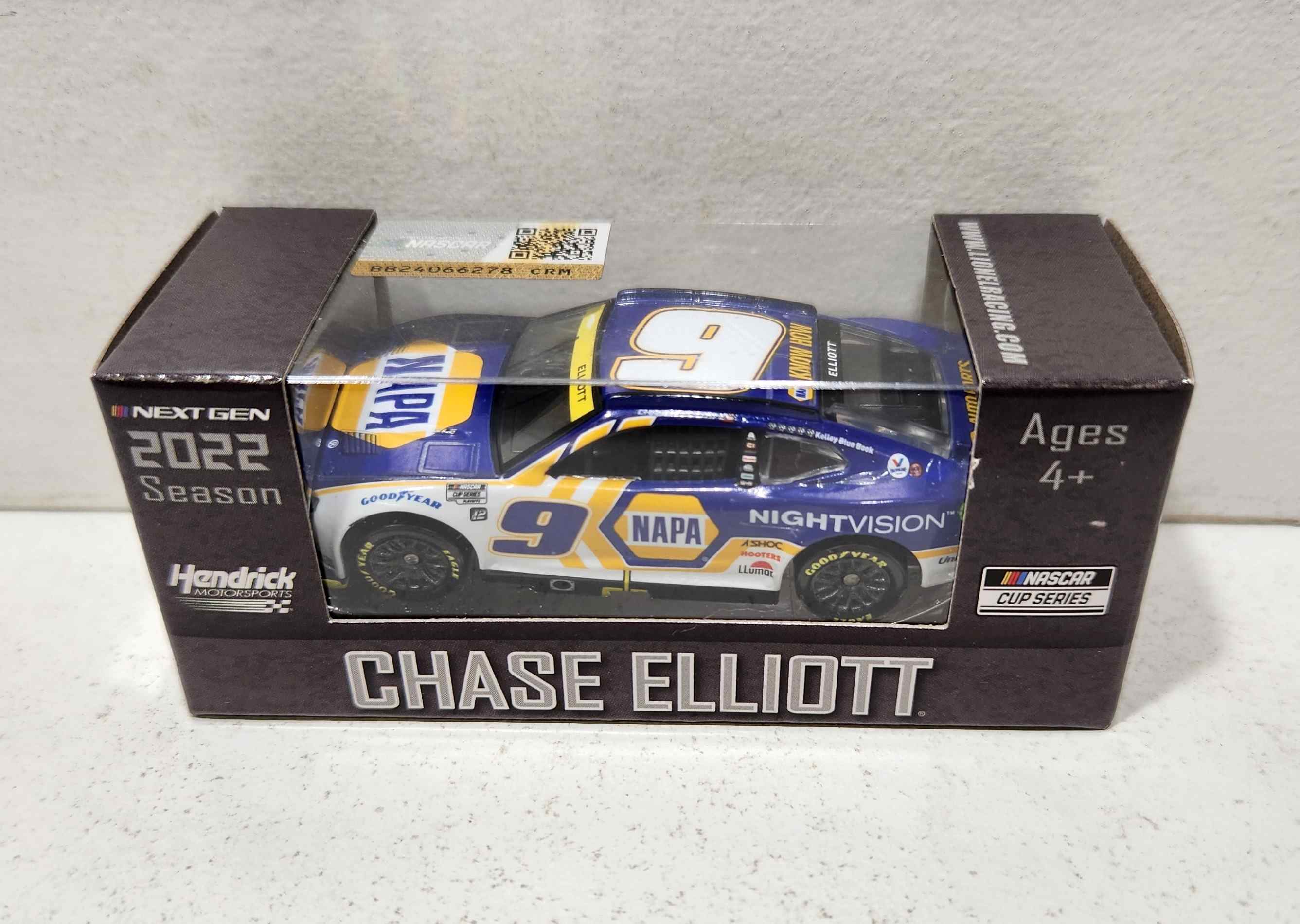 2022 Chase Elliott 1/64th NAPA "Night Vision""Next Gen" Camaro