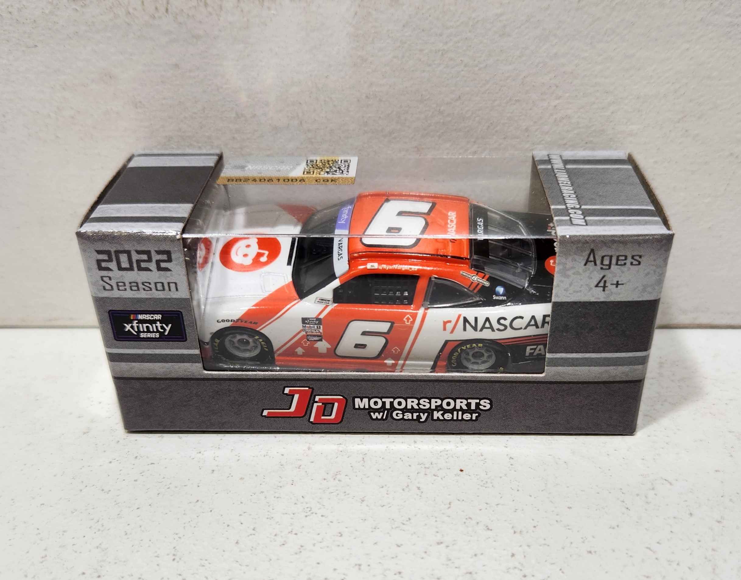 2022 Ryan Vargas 1/64th REDDIT "NASCAR Faces""Xfinity Series" Camaro