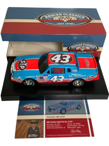 1984 Richard Petty 1/24th STP "Daytona Firecracker 400 Win" hood open Pontiac