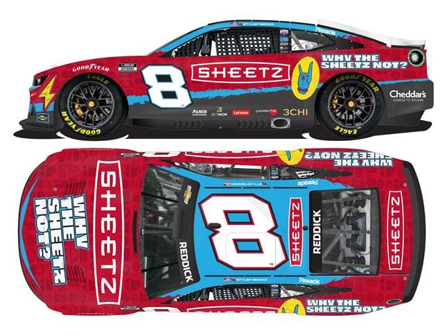 2022 Tyler Reddick 1/64th Sheetz "Next Gen" Camaro