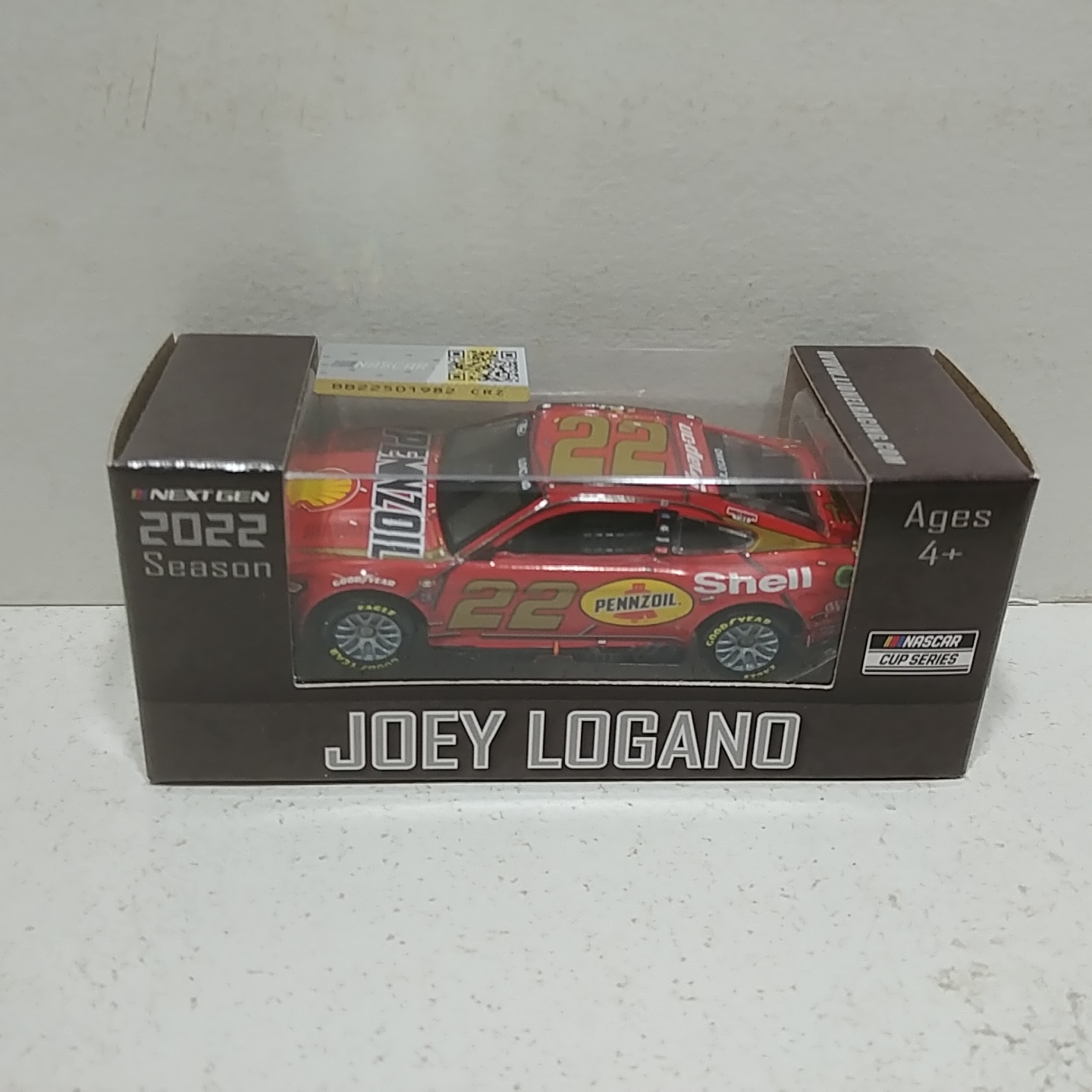 2022 Joey Logano 1/64th Shell/Pennzoil "Darlington Win""Next Gen" Mustang