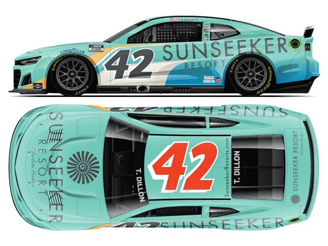 2022 Ty Dillon 1/64th Sunseeker Resort "Next Gen" Camaro