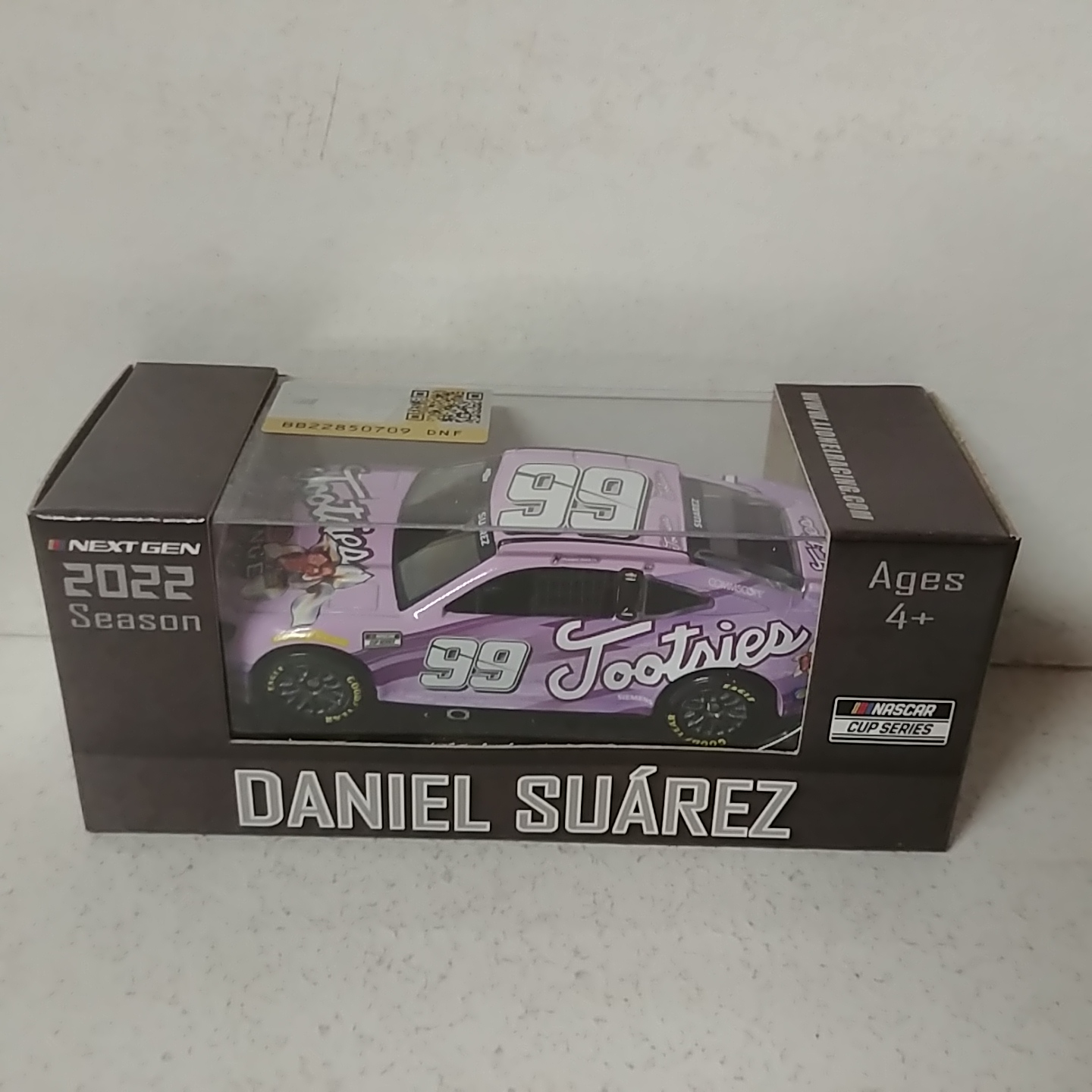 2022 Daniel Suarez 1/64th Tootsies Orchid Lounge "Next Gen" Camaro