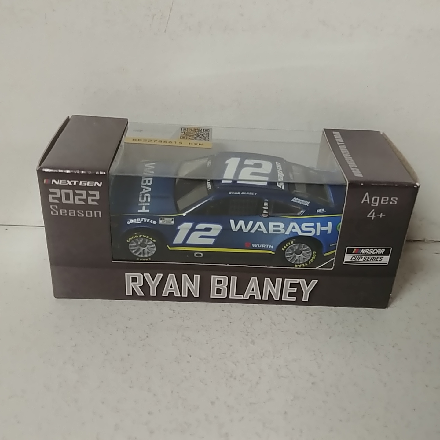 2022 Ryan Blaney 1/64th Wabash "Next Gen" Mustang