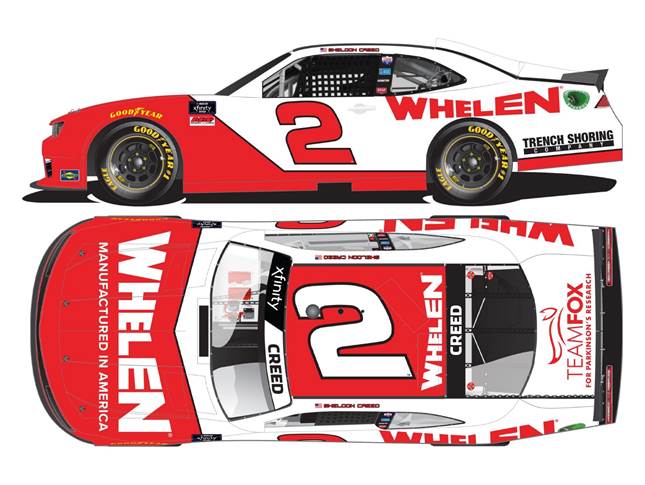 2022 Sheldon Creed 1/64th Whelen Engineering "Xfinity Series" car