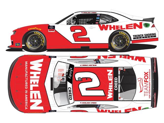 2022 Sheldon Creed 1/64th Whelen Engineering "Xfinity Series" Camaro