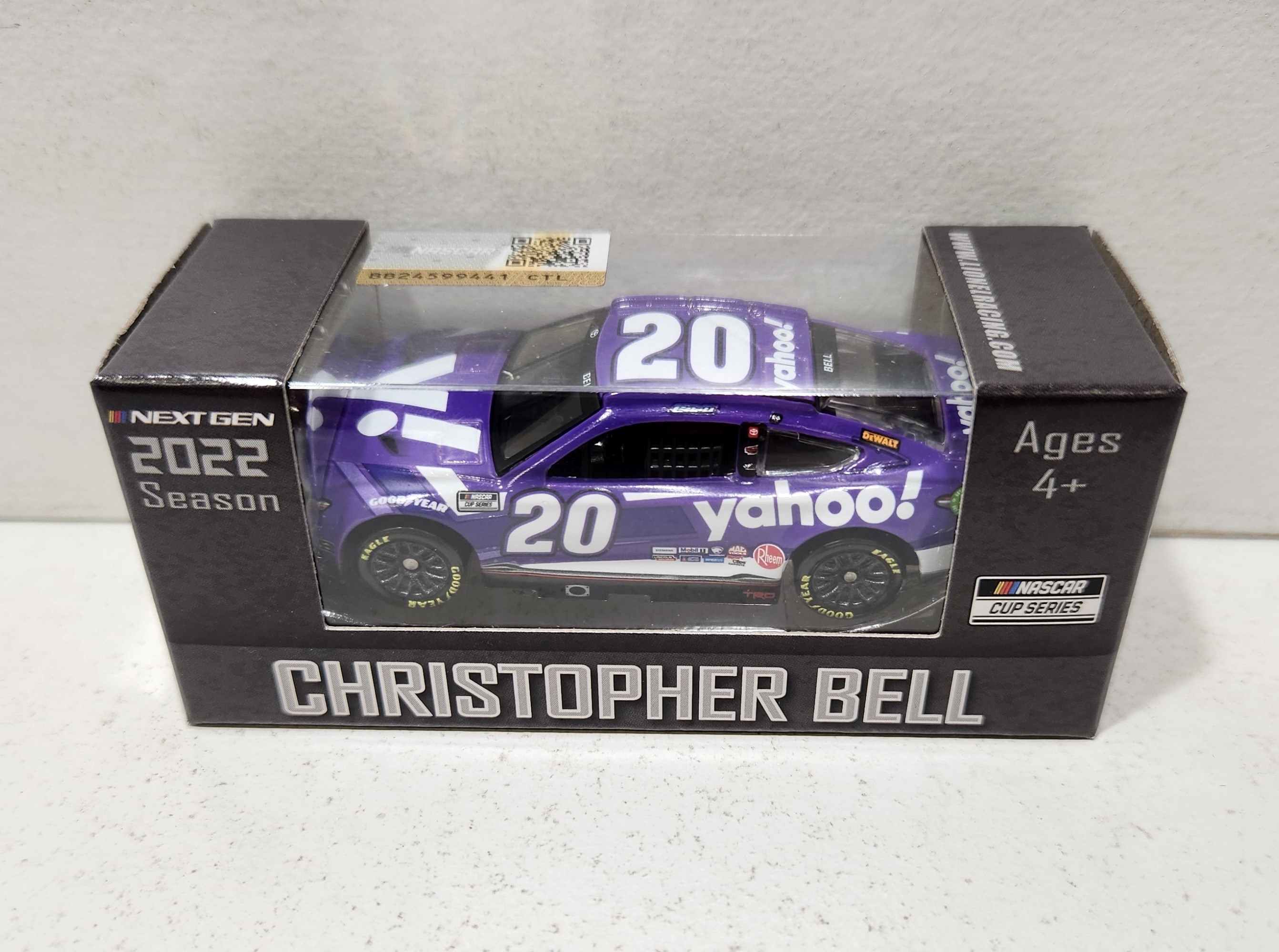 2022 Christopher Bell 1/64th yahoo "Next Gen" Camry