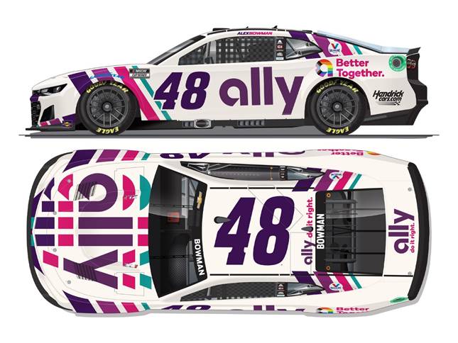 2022 Alex Bowman 1/64th ally "Better Together""Next Gen" Camaro