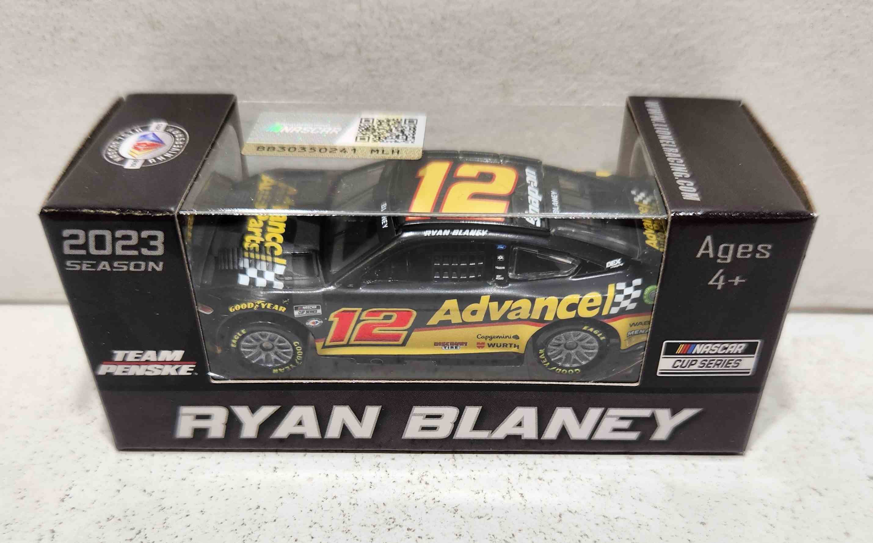 2023 Ryan Blaney 1/64th Advanced Auto Mustang