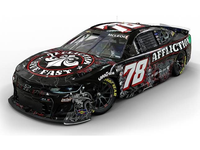 2023 BJ McLeod 1/64th Affliction Camaro