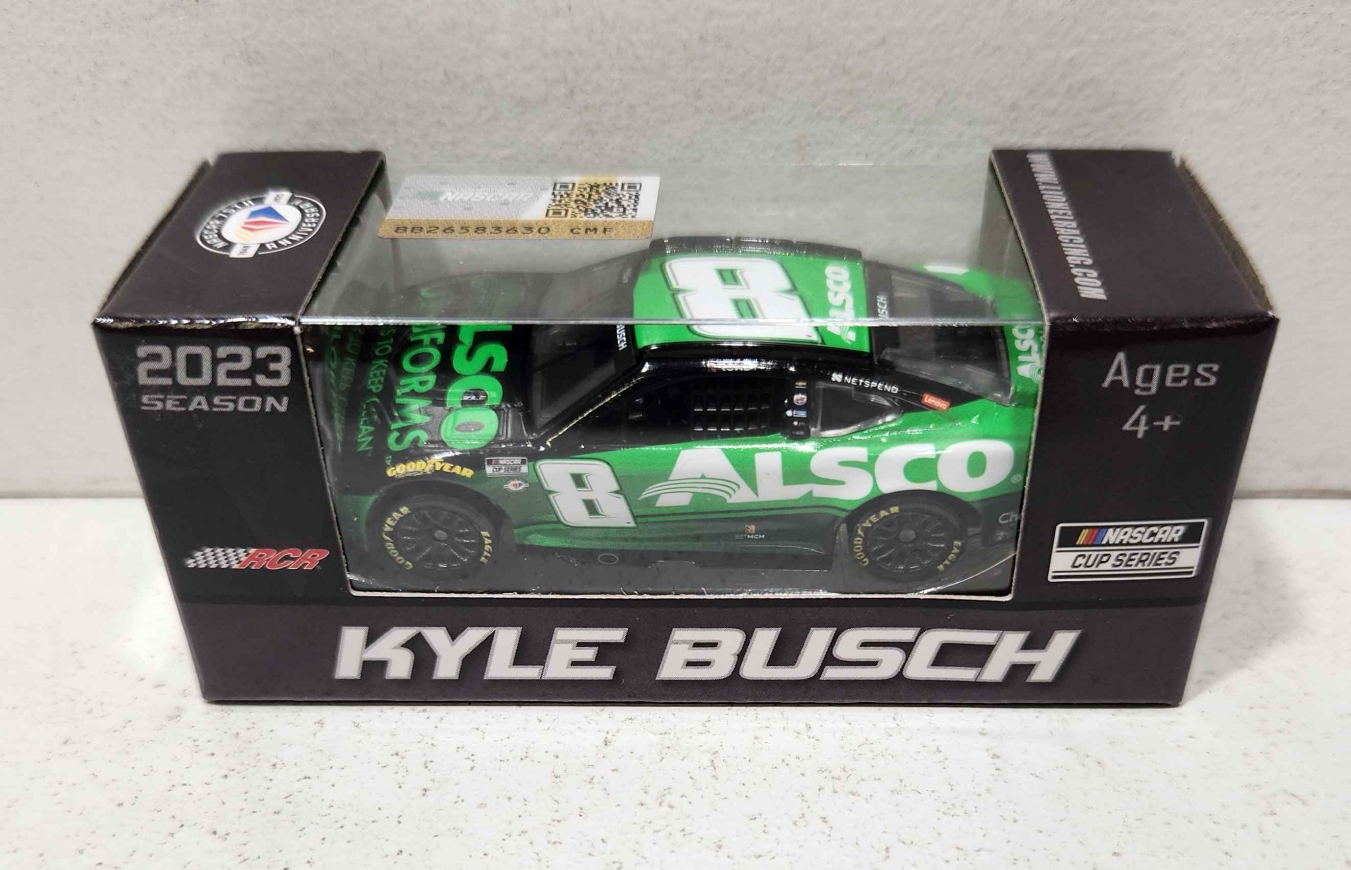 2023 Kyle Busch 1/64th Alsco Uniforms Camaro