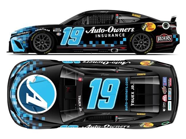 2023 Martin Truex Jr 1/64th Auto Owners "Darlington Throwback" Camry