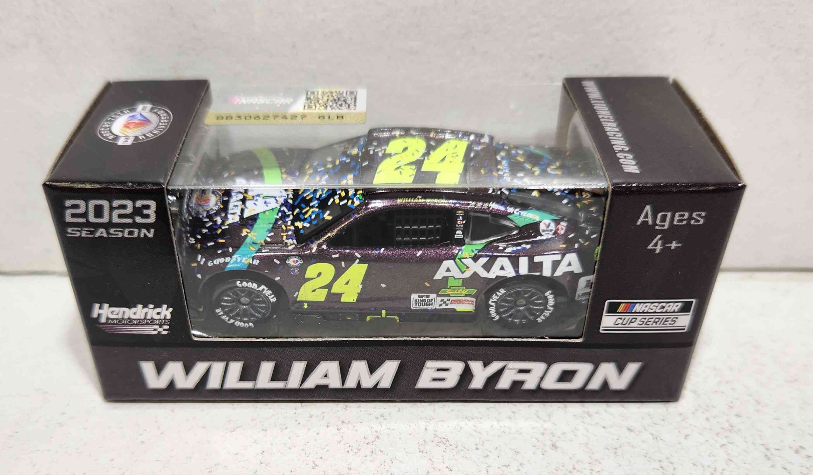 2023 William Byron 1/64th Axalta "Darlington Throwback Win" Camaro