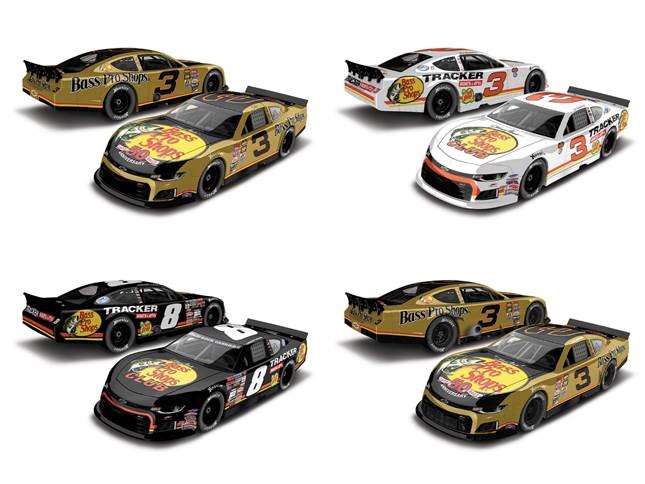 2023 JR Motorsports 1/64th Bass Pro Shops Late Model Camaro Set