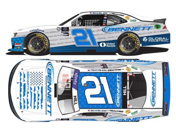 2023 Austin Hill 1/64th Bennett Transportaion & Logistics LOVE COUNTRY "Xfinity Series" Camaro